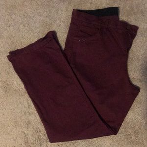 Burgundy Supplies 18w Pants